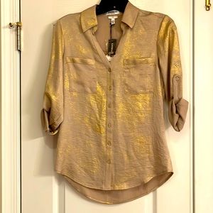 Express XS Portofino slim shirt NWT